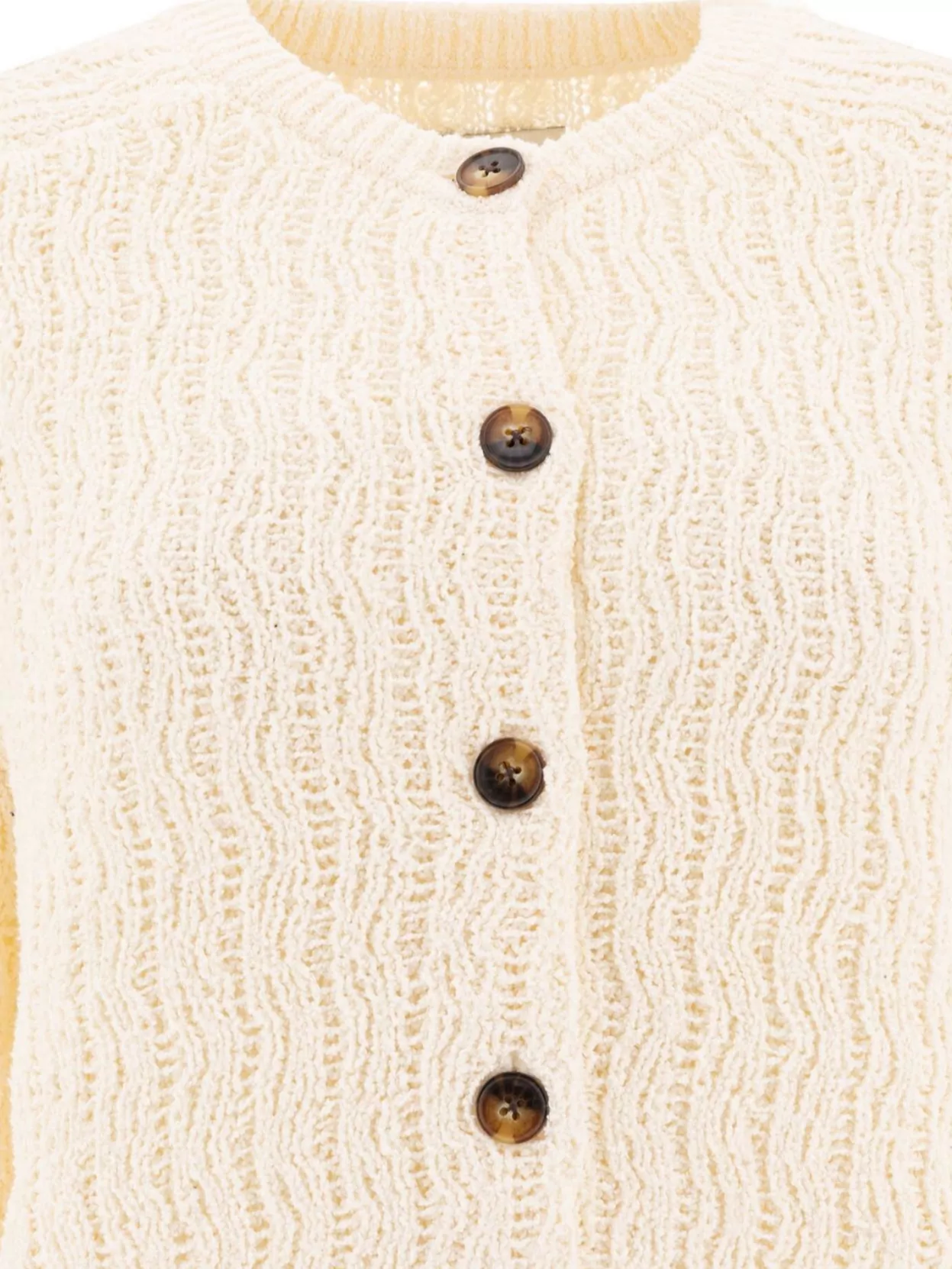 LOULOU STUDIO CREW NECK TEXTURED KNIT