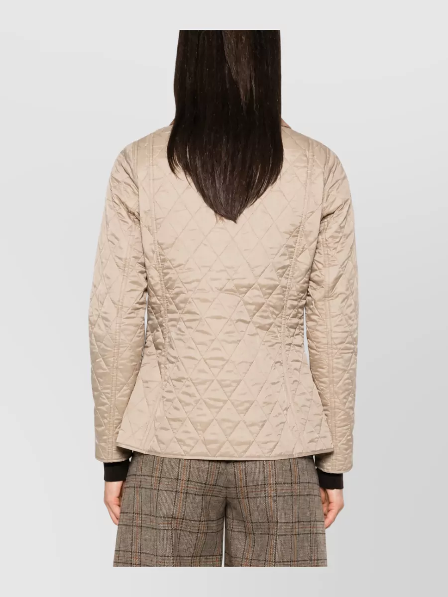 Barbour Quilted Single-Breasted Coat