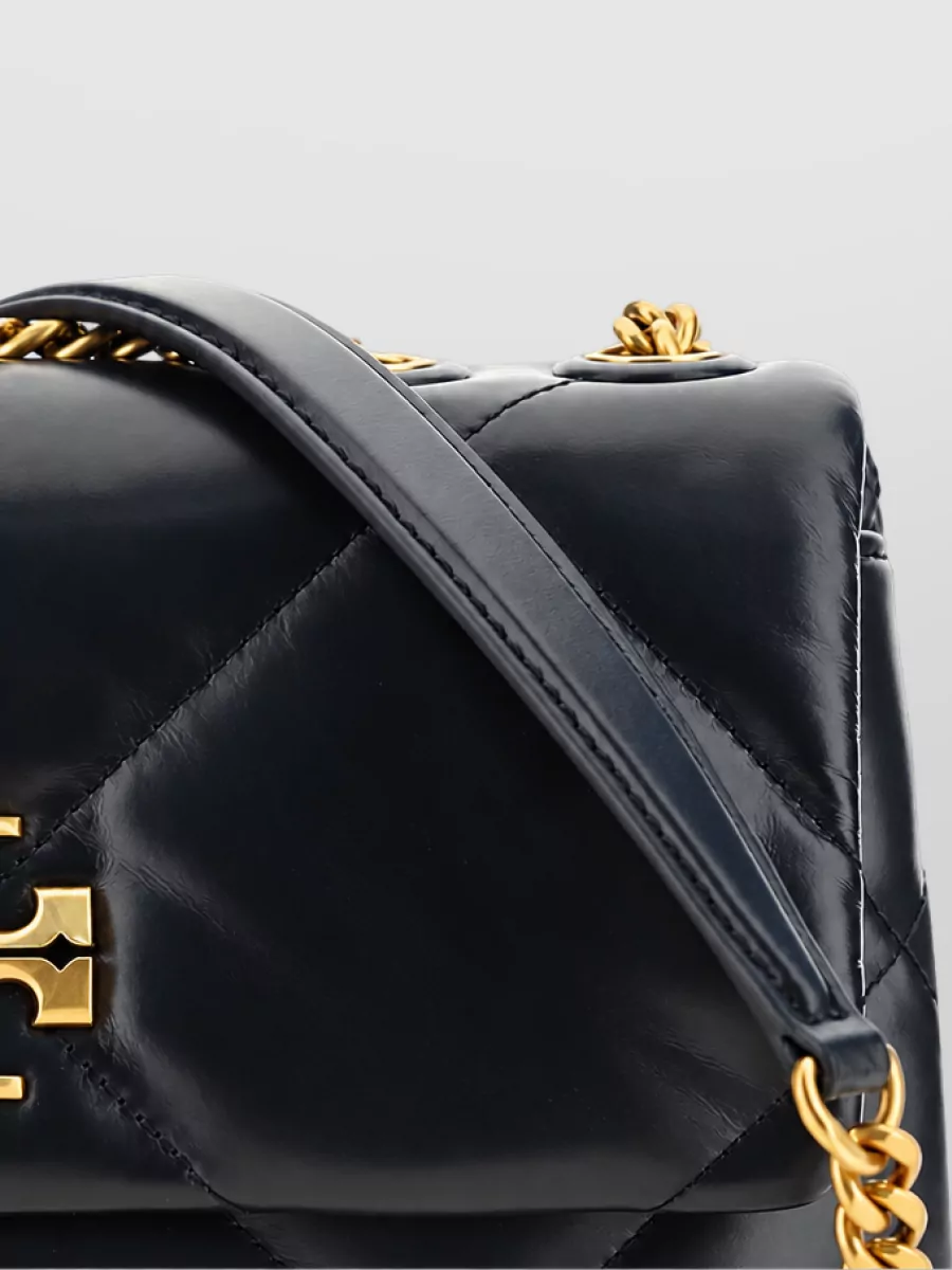 Tory Burch Kira Small Leather Quilted Clutch Bag