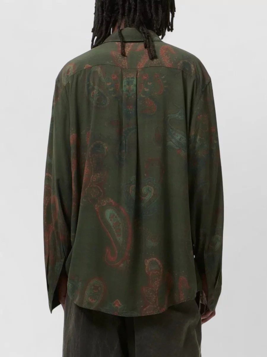 Our Legacy Casual Long Sleeve Shirt Paisley Pattern