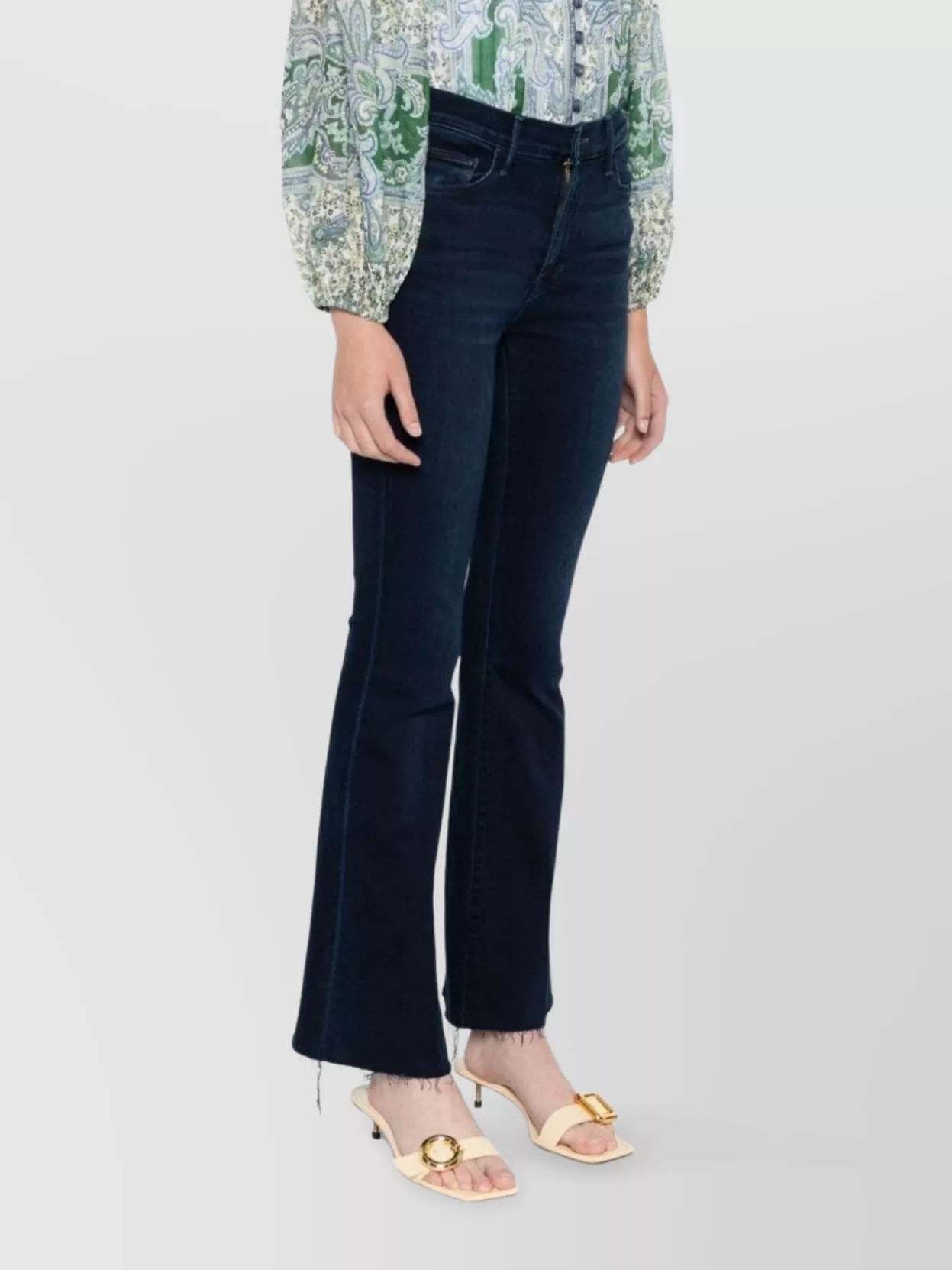 Mother The Weekender Fray Jeans Chip On My Shoulder