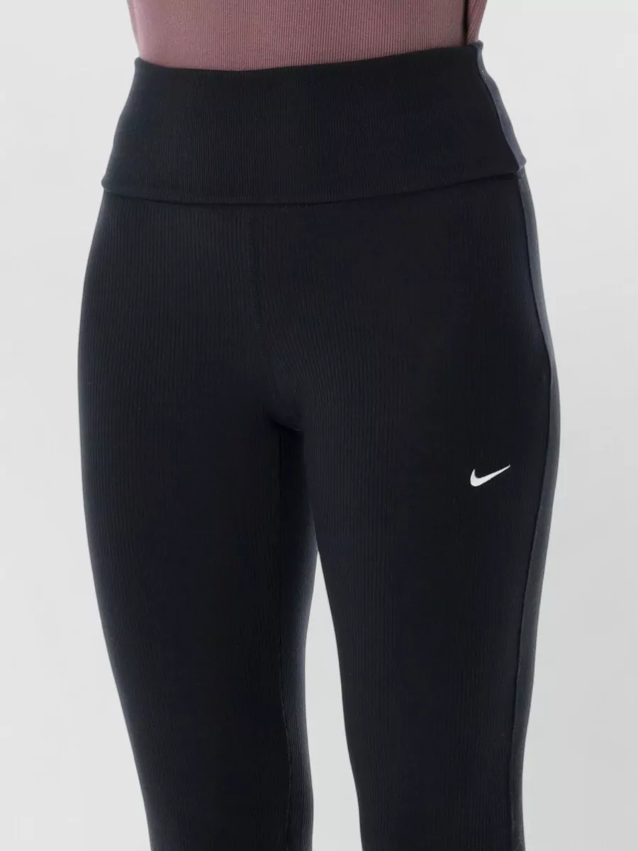 Nike Knit Ribbed Wrap Effect Slim Trousers