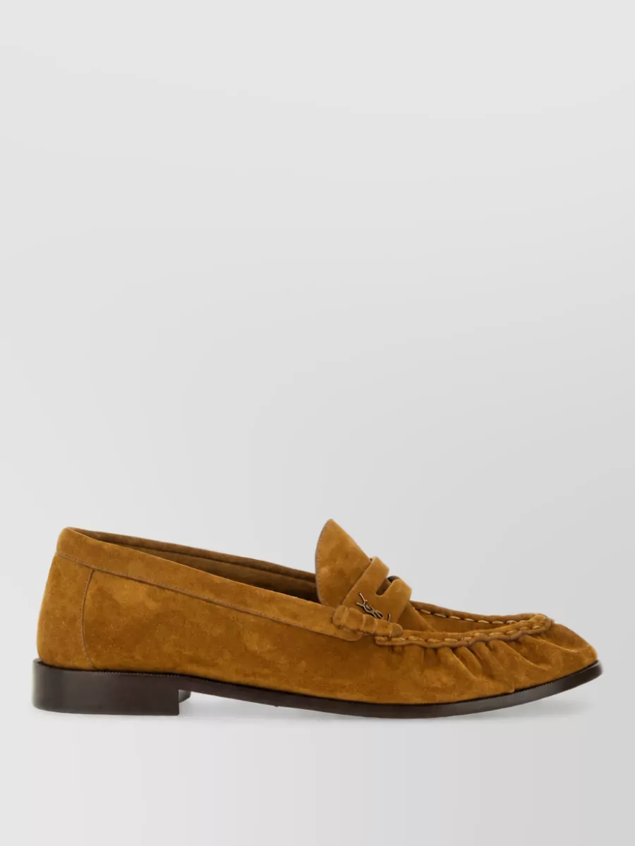 Saint Laurent Leather Loafers
