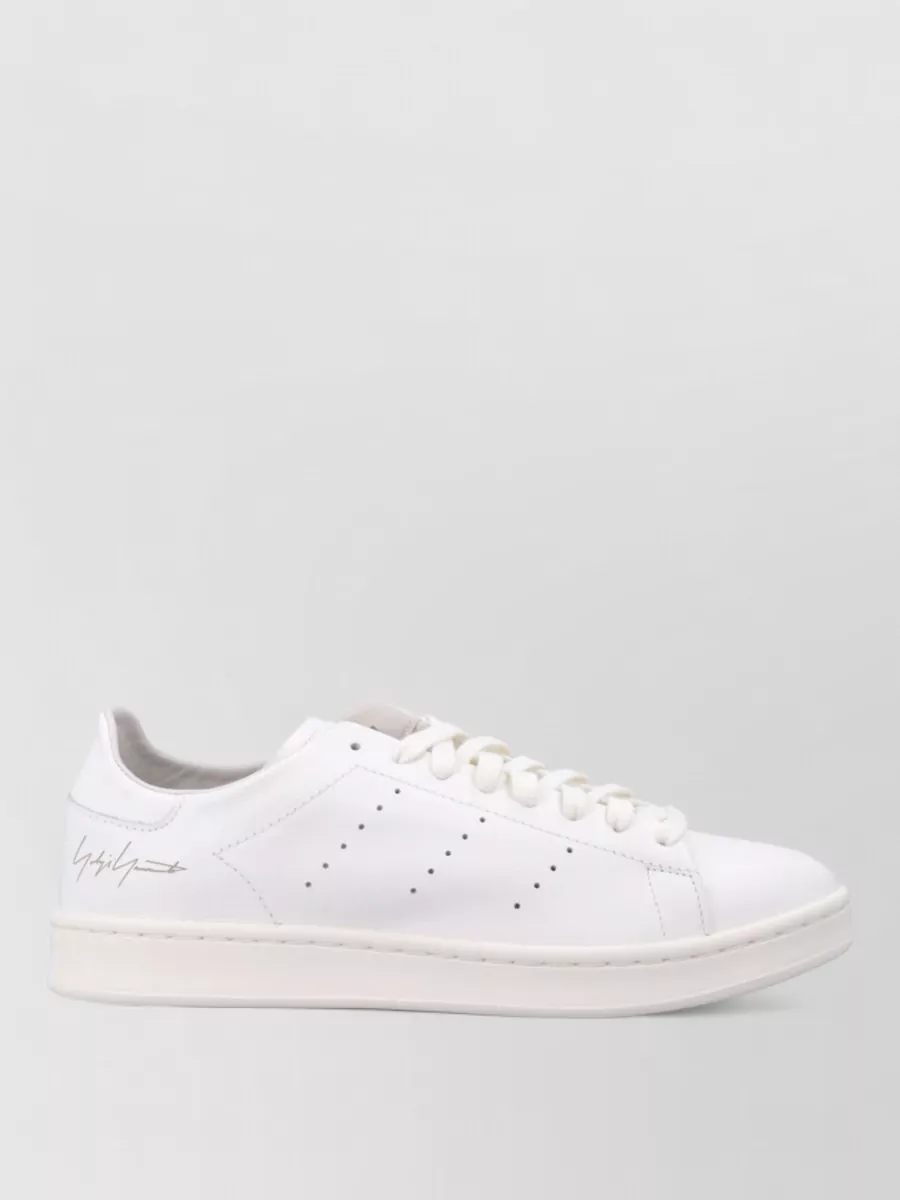 Y-3 Leather Stan Smith Lace-Up Sneakers