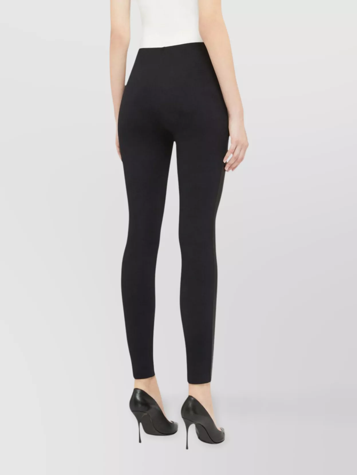 Wolford Ankle Length Leggings Elastic Waistband