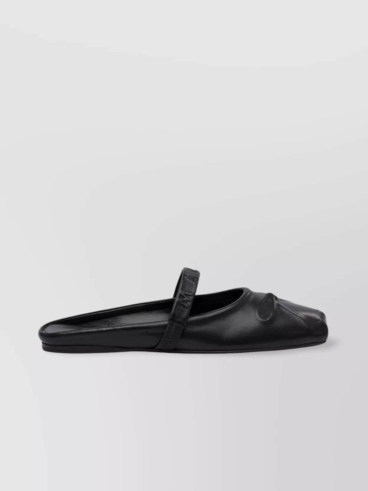 Marni Square Toe Strappy Flat Sole Loafers