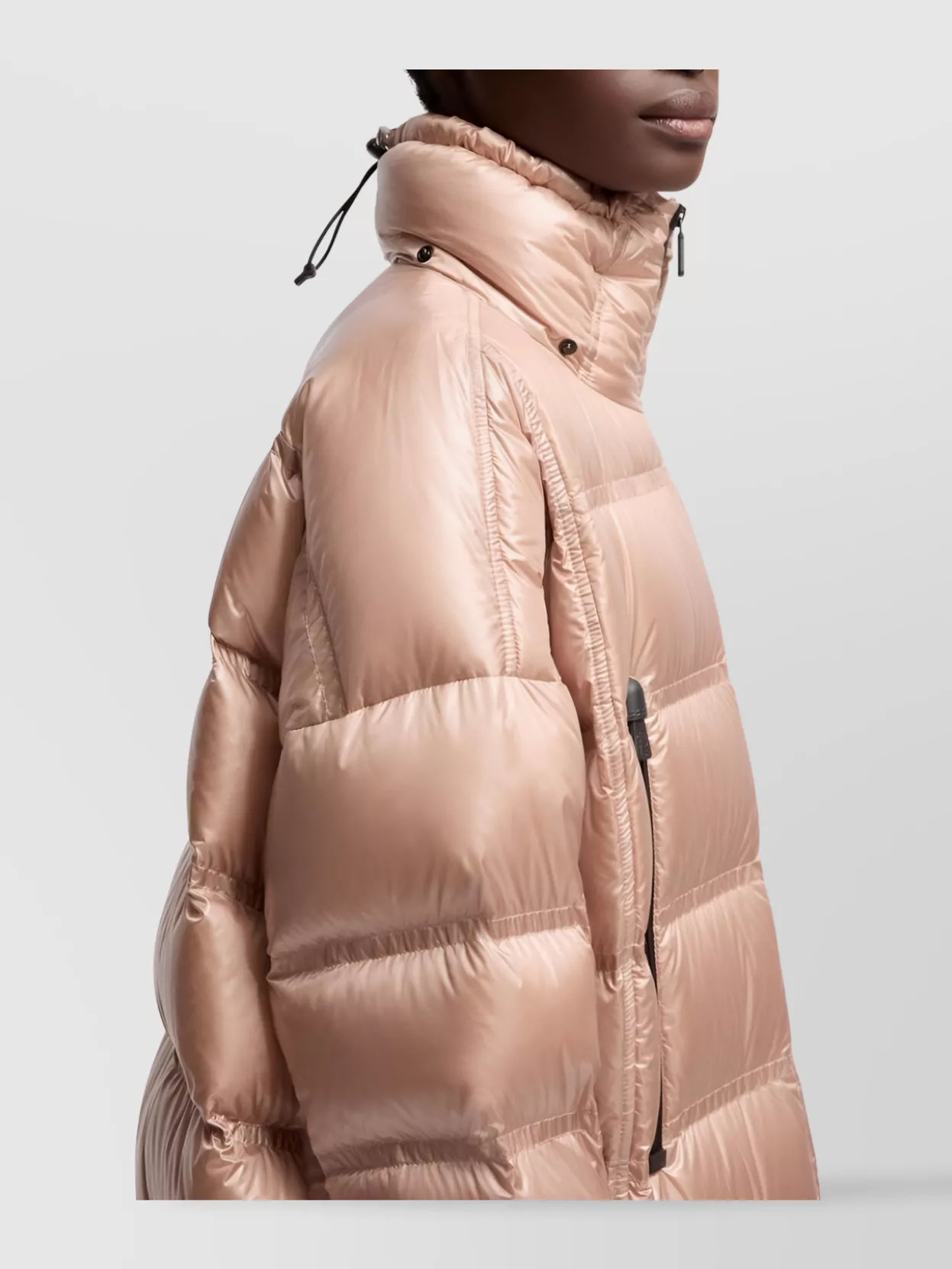 Moncler Long Down Jacket Hooded