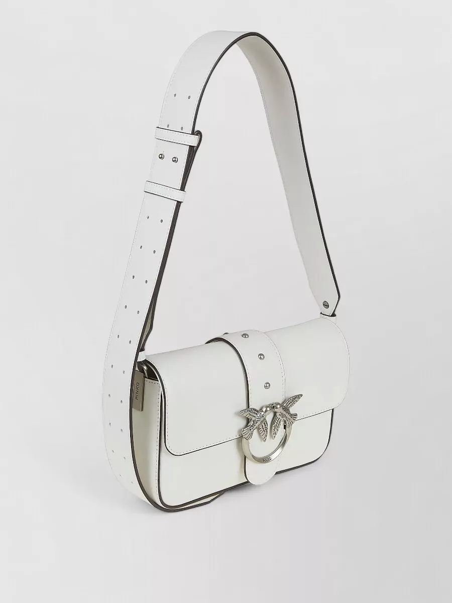 Pinko Love Bag Mini Leather Shoulder Bag
