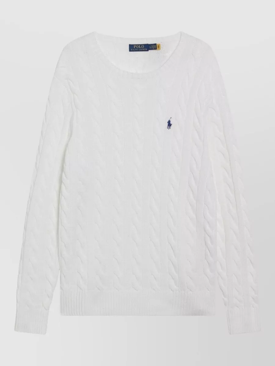 Polo Ralph Lauren cable-knit cotton jumper