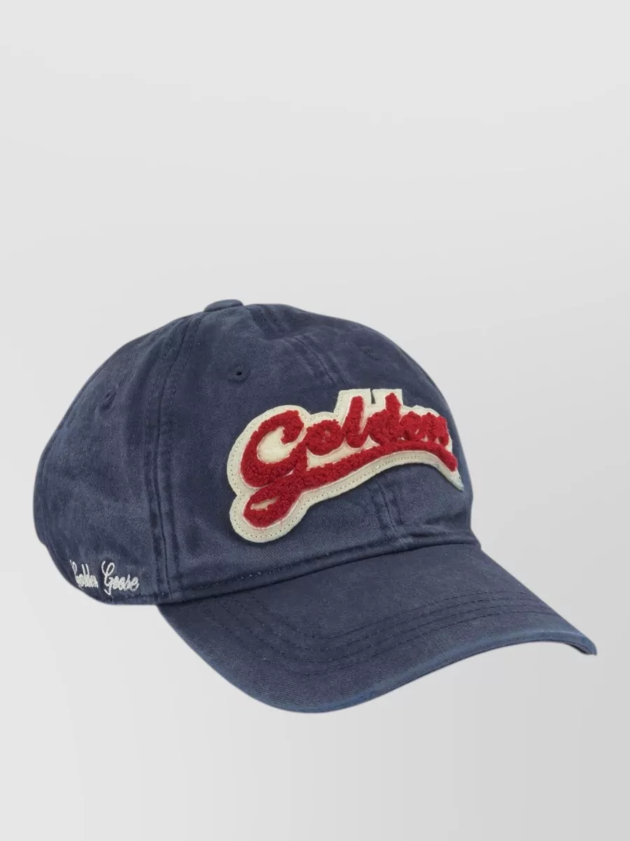 Golden Goose Cotton Logo Baseball Cap
