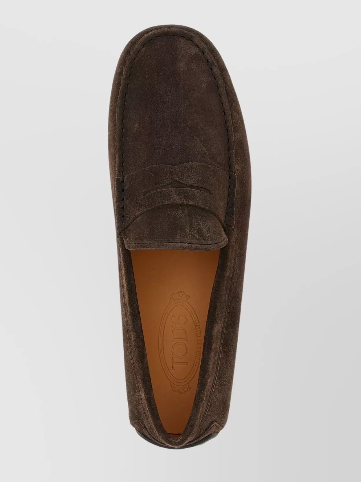 Tod's Suede Urban Loafers Rubber Sole