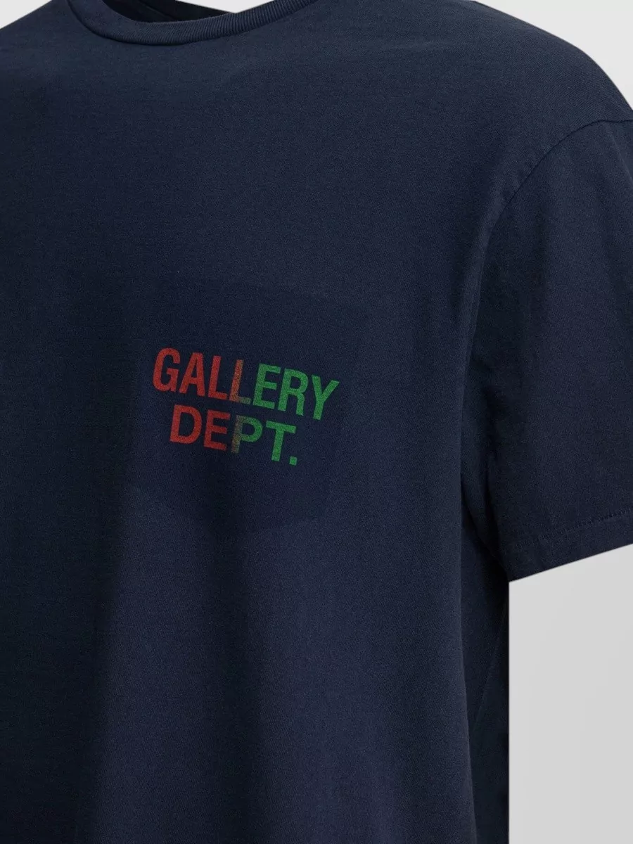 Gallery Dept. T Shirt Crew Neck Chest Pocket Graphic