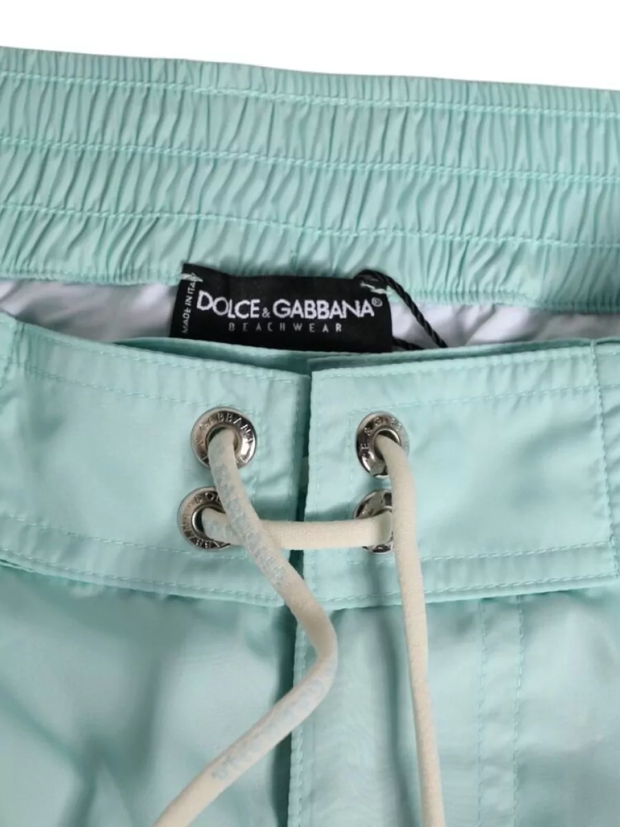 Dolce&Gabbana Nylon Cargo Swim Shorts