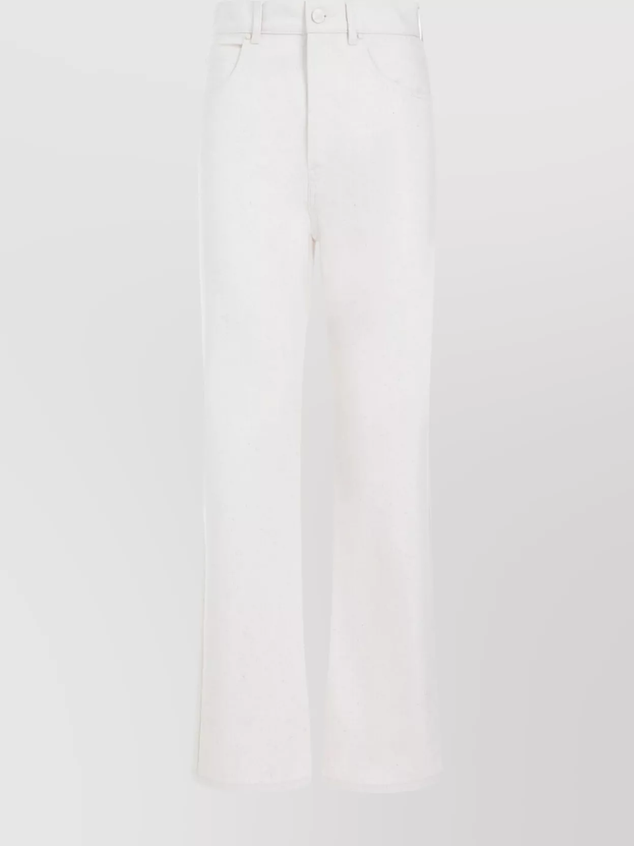 Shop Max Mara Achille Cotton Denim Pants