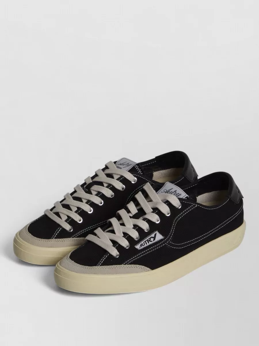 Autry canvas low-top sneakers