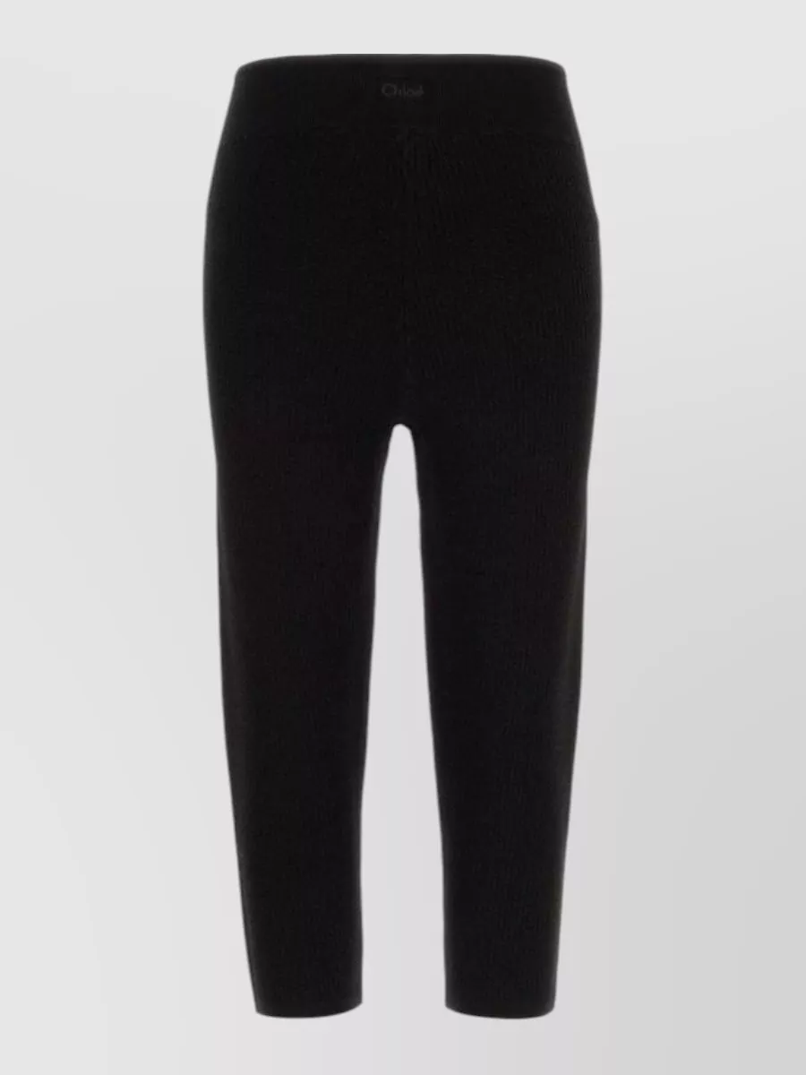 Chloé Cropped Knit Leggings