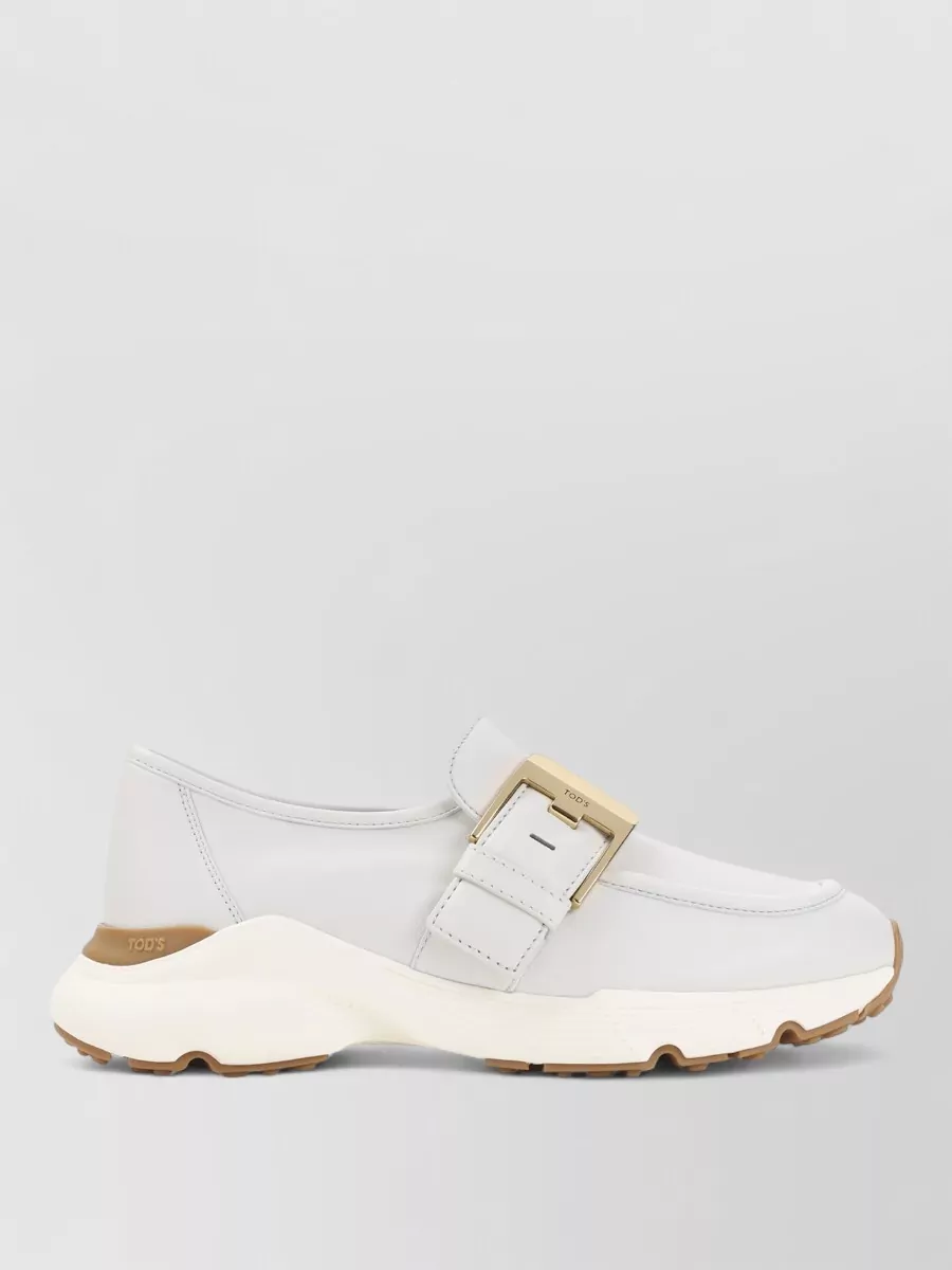 Tod's Leather Slip-On Sneakers