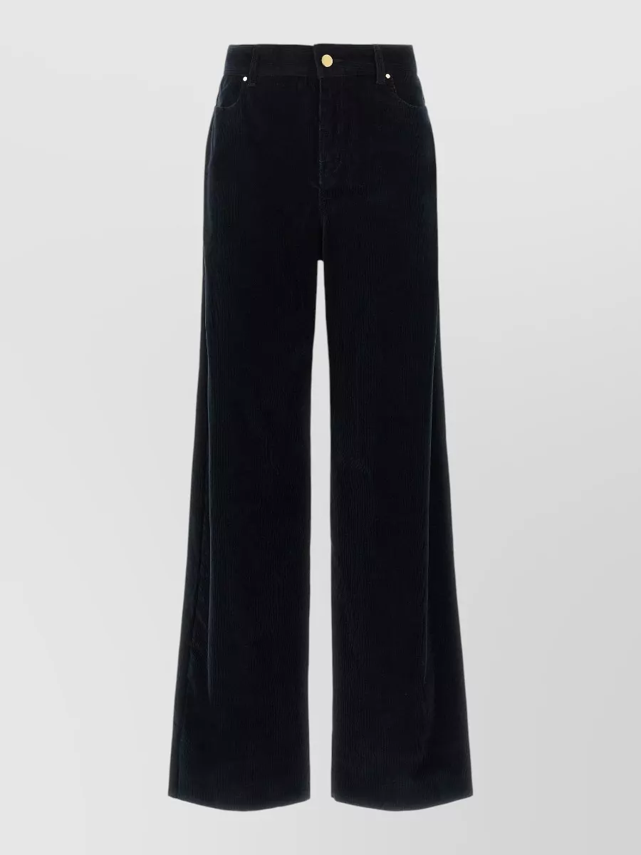 S Max Mara Corduroy Wide-Leg Palazzo Trousers
