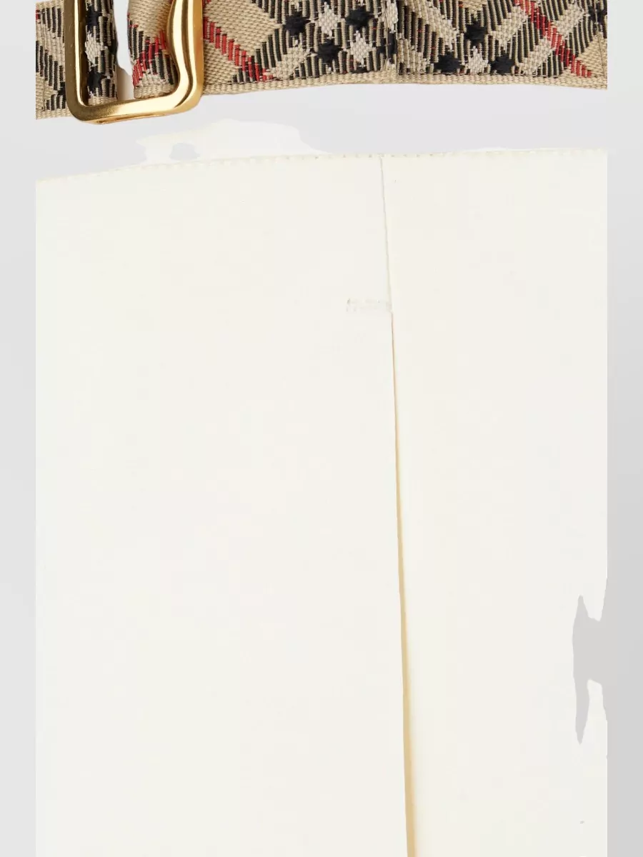 Burberry Cotton Cropped Trousers
