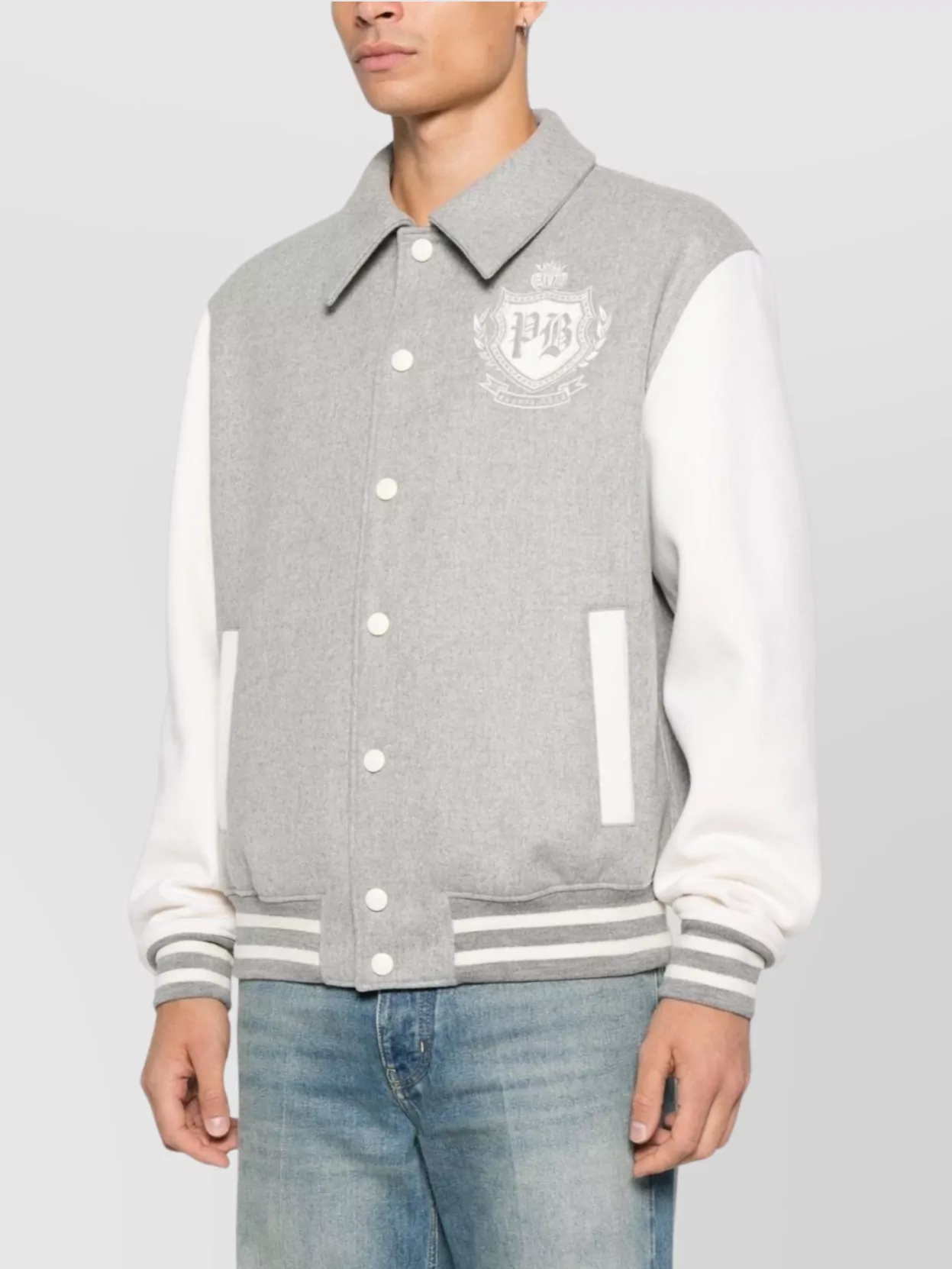 Balmain Wool Buttoned Long Sleeve Jacket