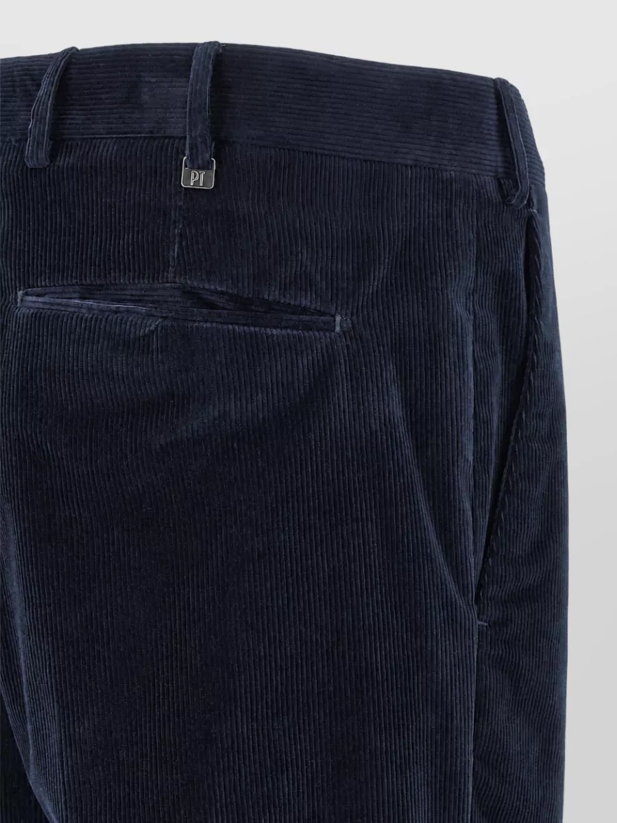 Pt Torino Cotton Corduroy Tapered Pants