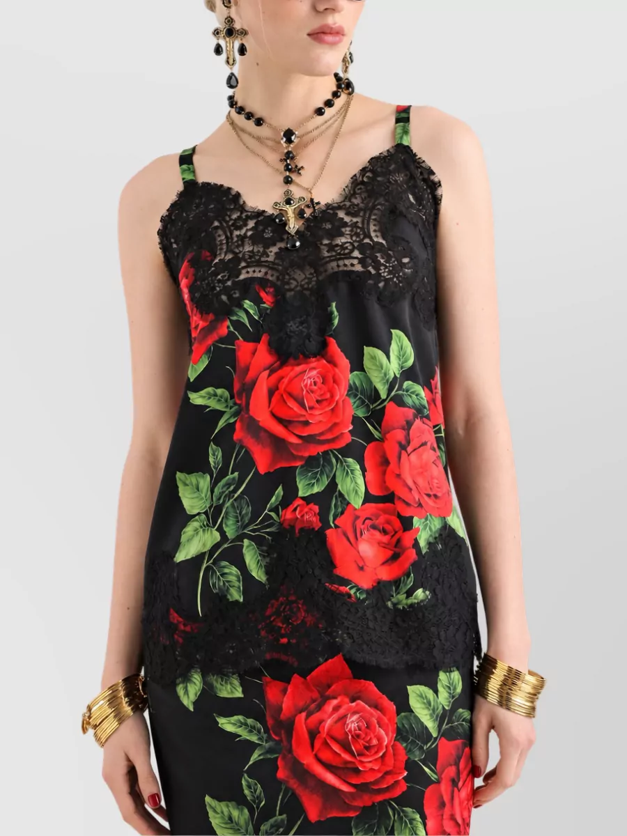 Dolce&Gabbana Silk Slip Top