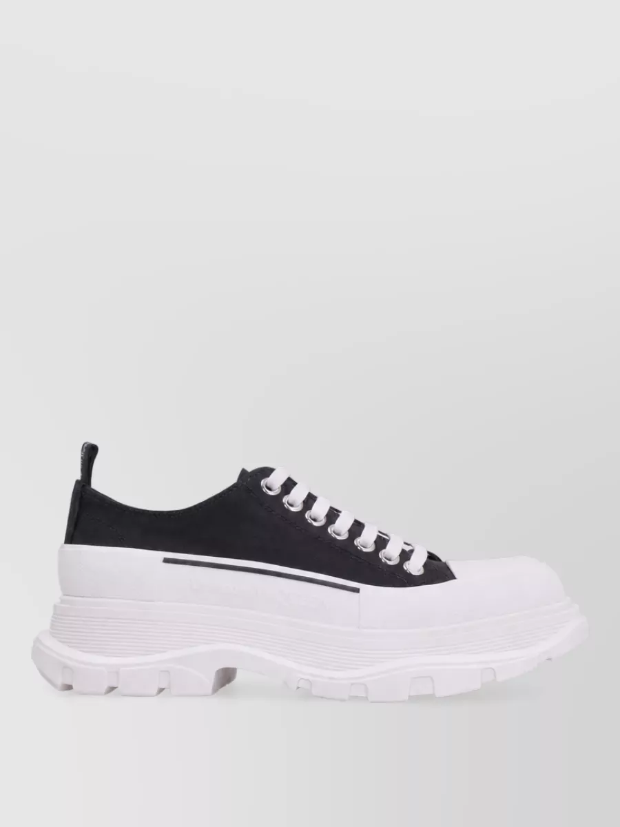 Mc Queen Canvas Low-Top Sneakers