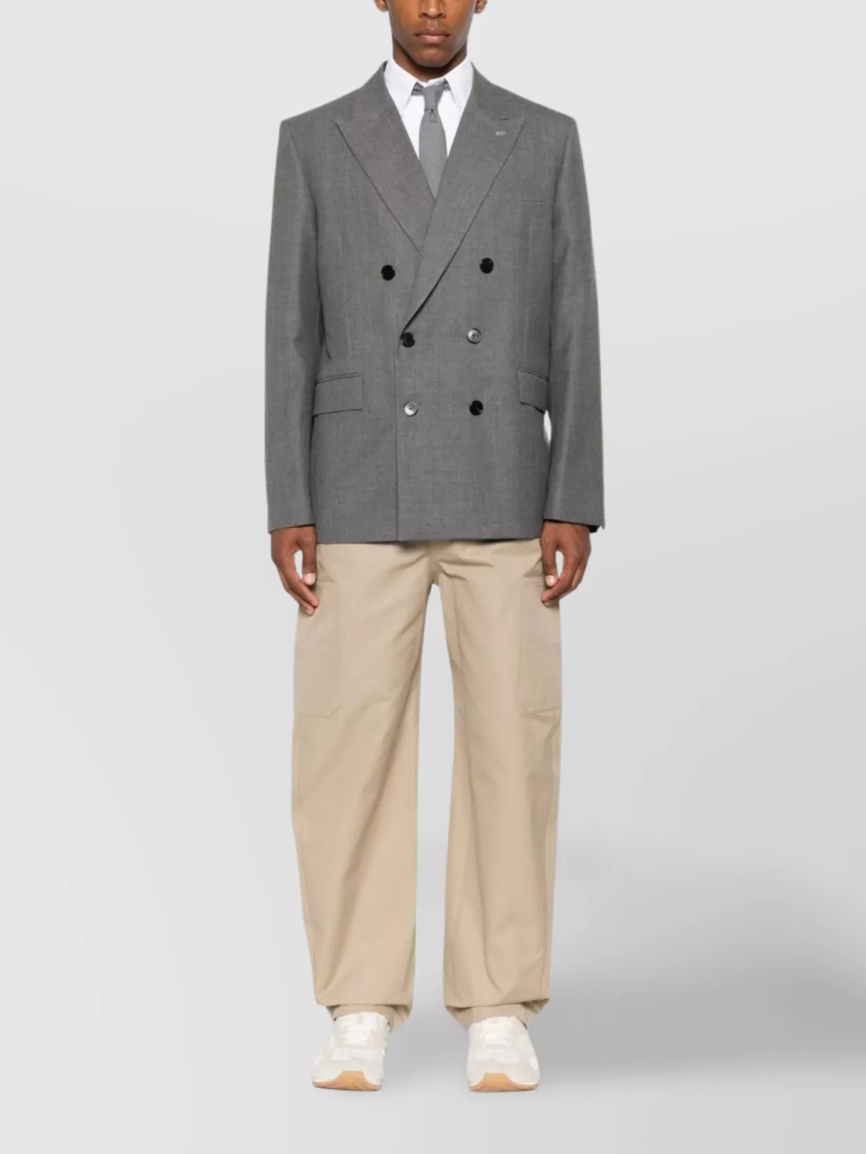 Givenchy High-waisted Wide-leg Trousers With Side Pockets In Pink