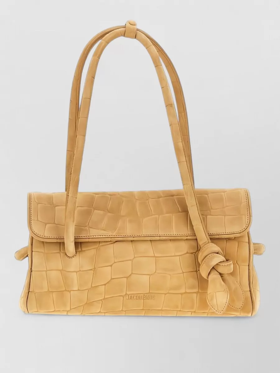 Jacquemus le turismo long leather shoulder bag