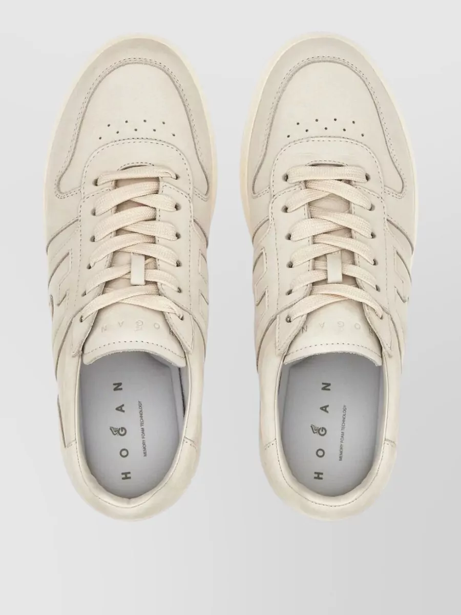 Hogan Leather Low-Top Sneakers