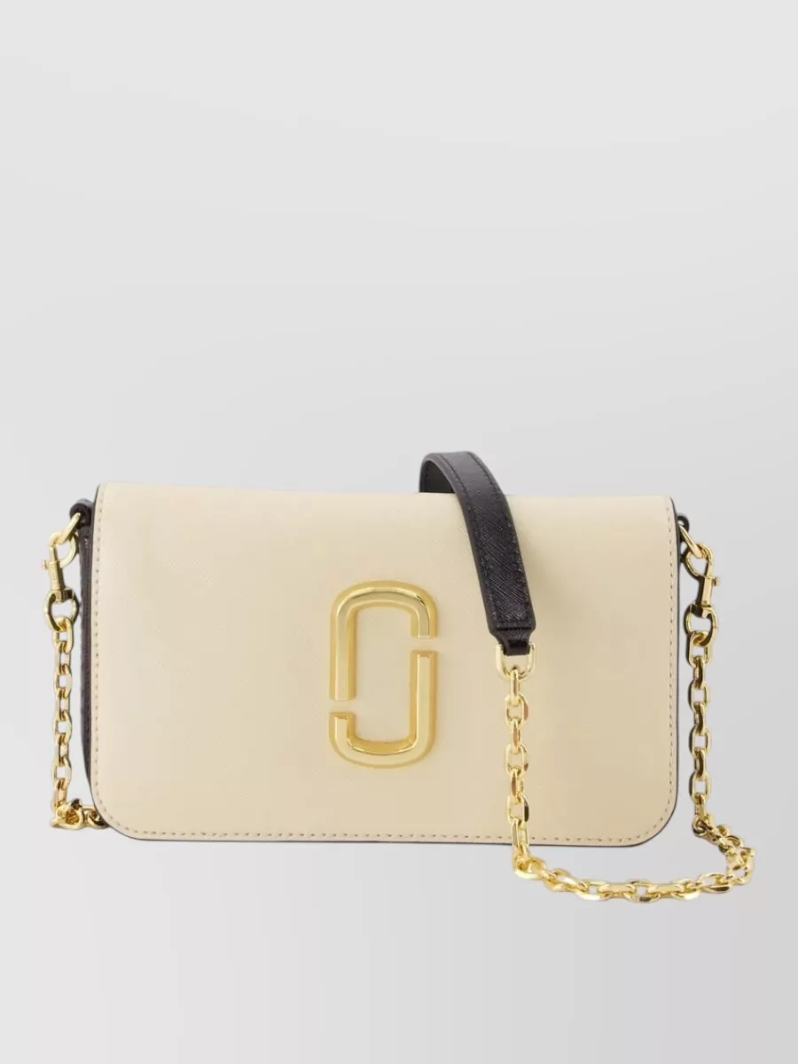 Marc Jacobs leather wallet on chain