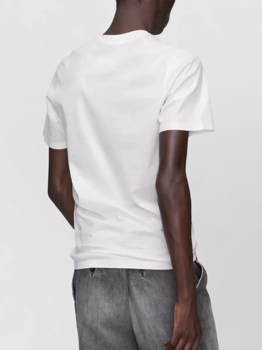 Maison Margiela Jersey T Shirt Short Sleeves Crew Neck Pocket