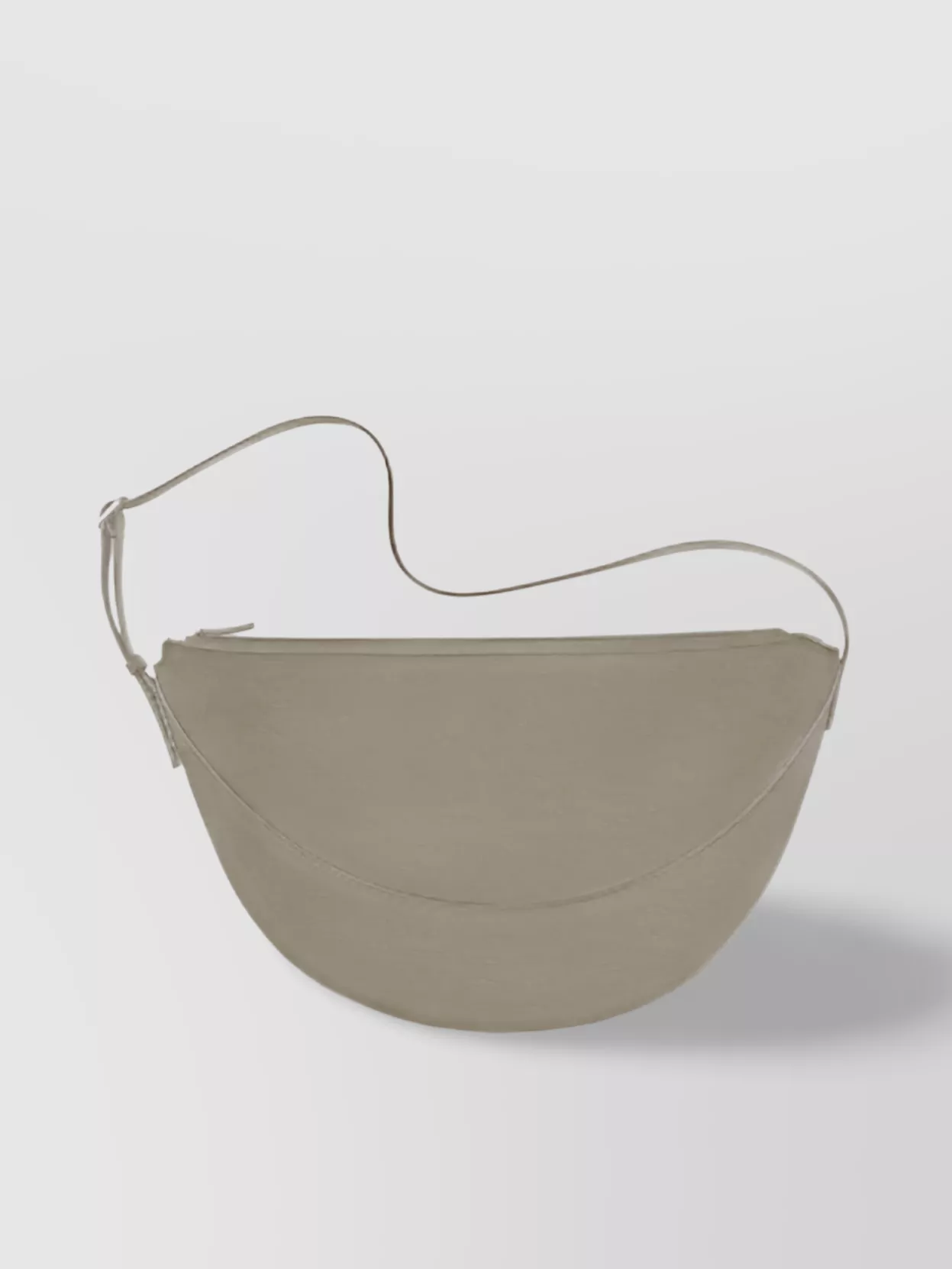 The Row Crescent Leather Shoulder Bag