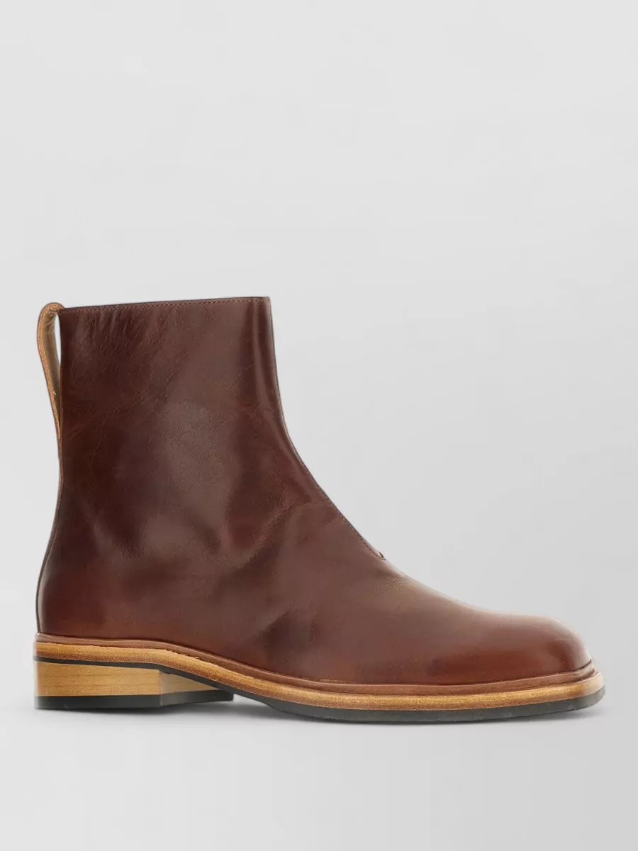 Our Legacy Leather Ankle Boots
