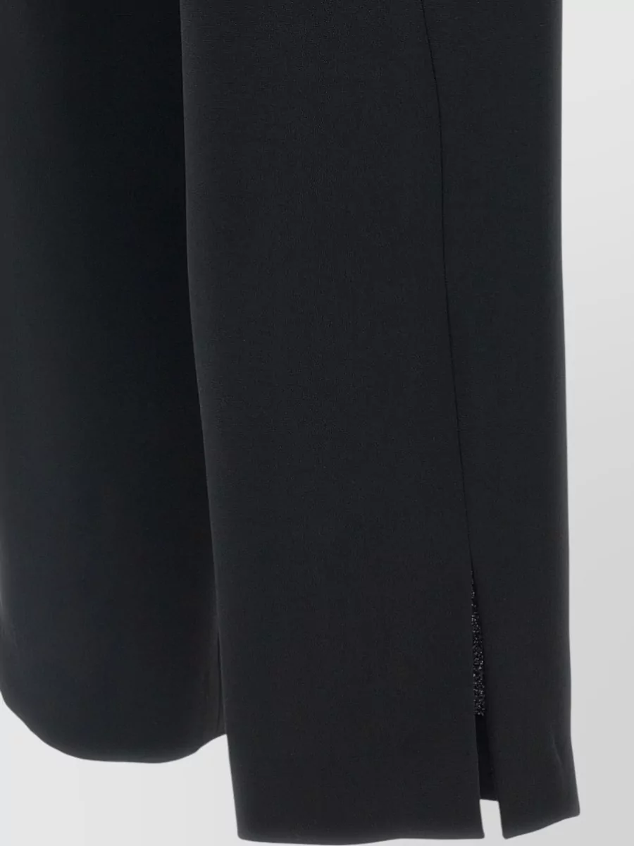 Dries Van Noten Posy High-Rise Straight-Leg Tailored Trousers
