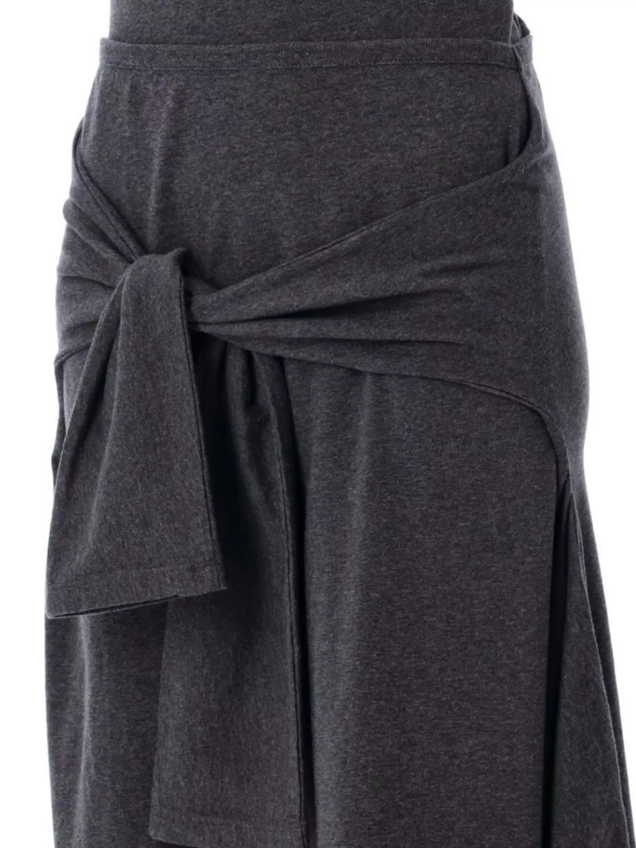 OUR LEGACY TIE DETAIL ASYMMETRIC HEM OPEN BACK SKIRT