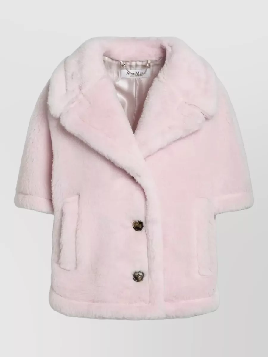 Max Mara silk-blend coat