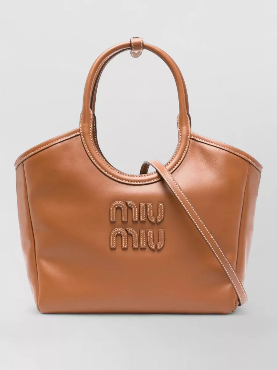 Miu Miu ivy calf leather shoulder bag