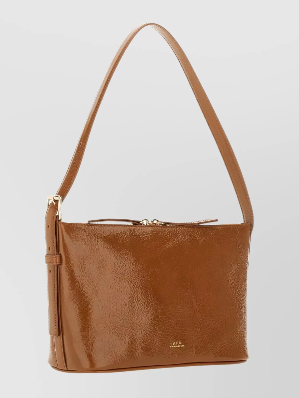 A.p.c. Textured Shoulder Bag Adjustable Strap