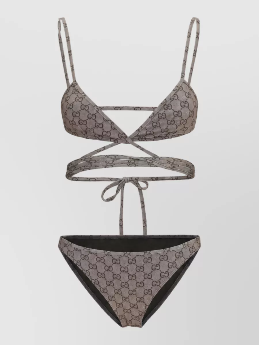 Gucci polyester bikini bodysuit