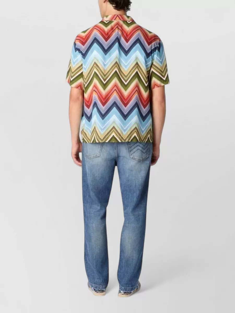 Missoni Printed Short-Sleeve Shirt