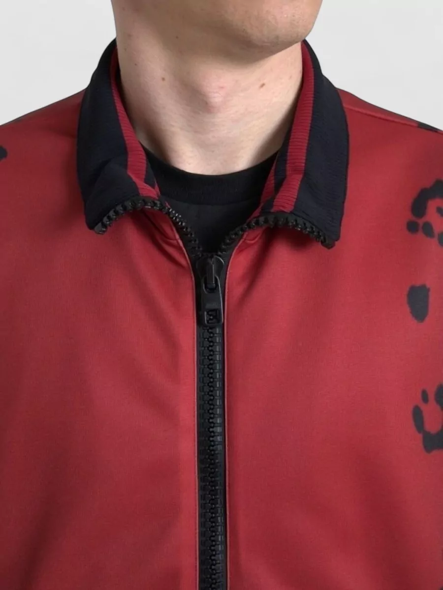 Dolce&Gabbana Leopard Print Bomber Jacket