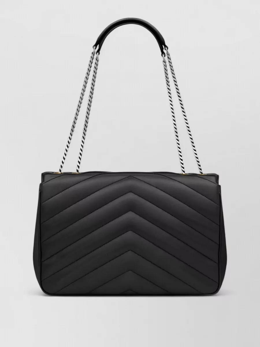 Saint Laurent Loulou Large Leather Shoulder Bag