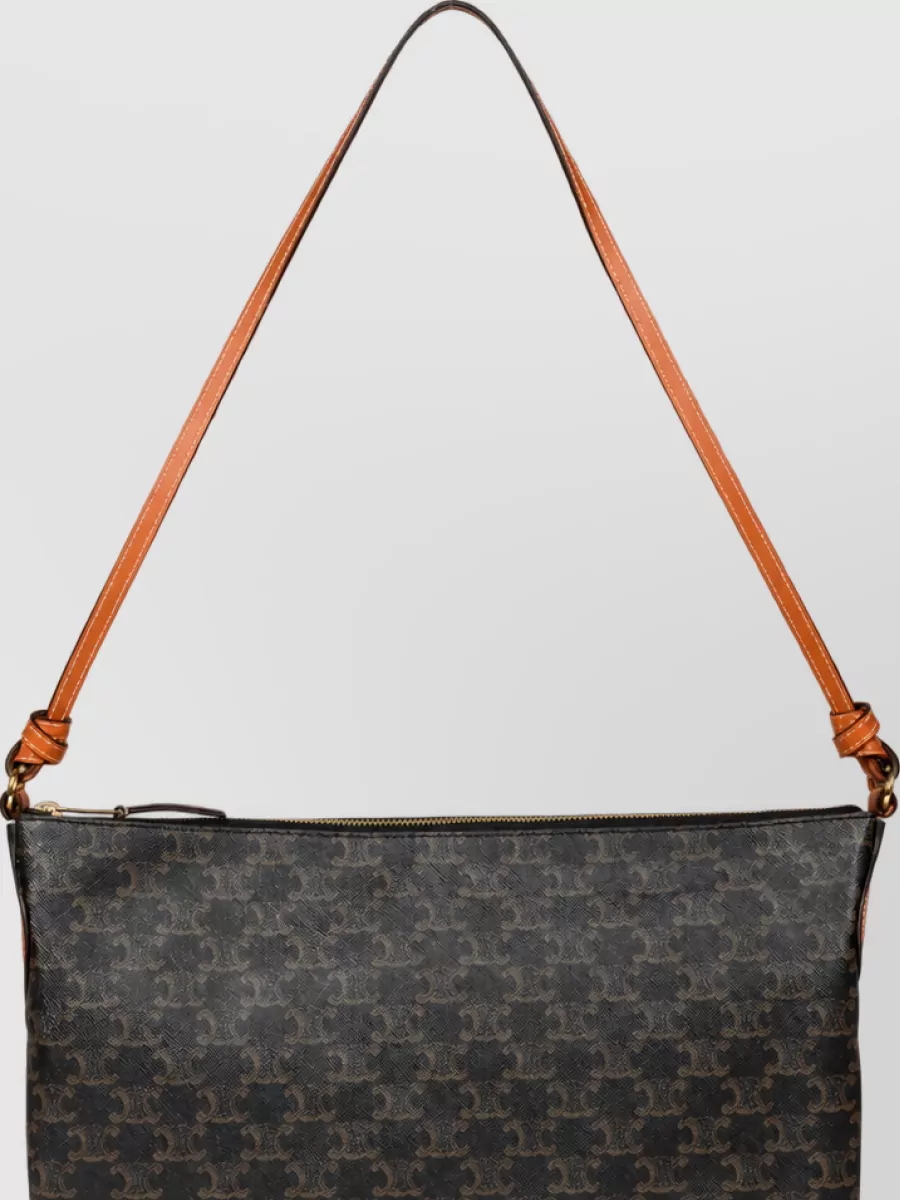 Celine canvas shoulder bag