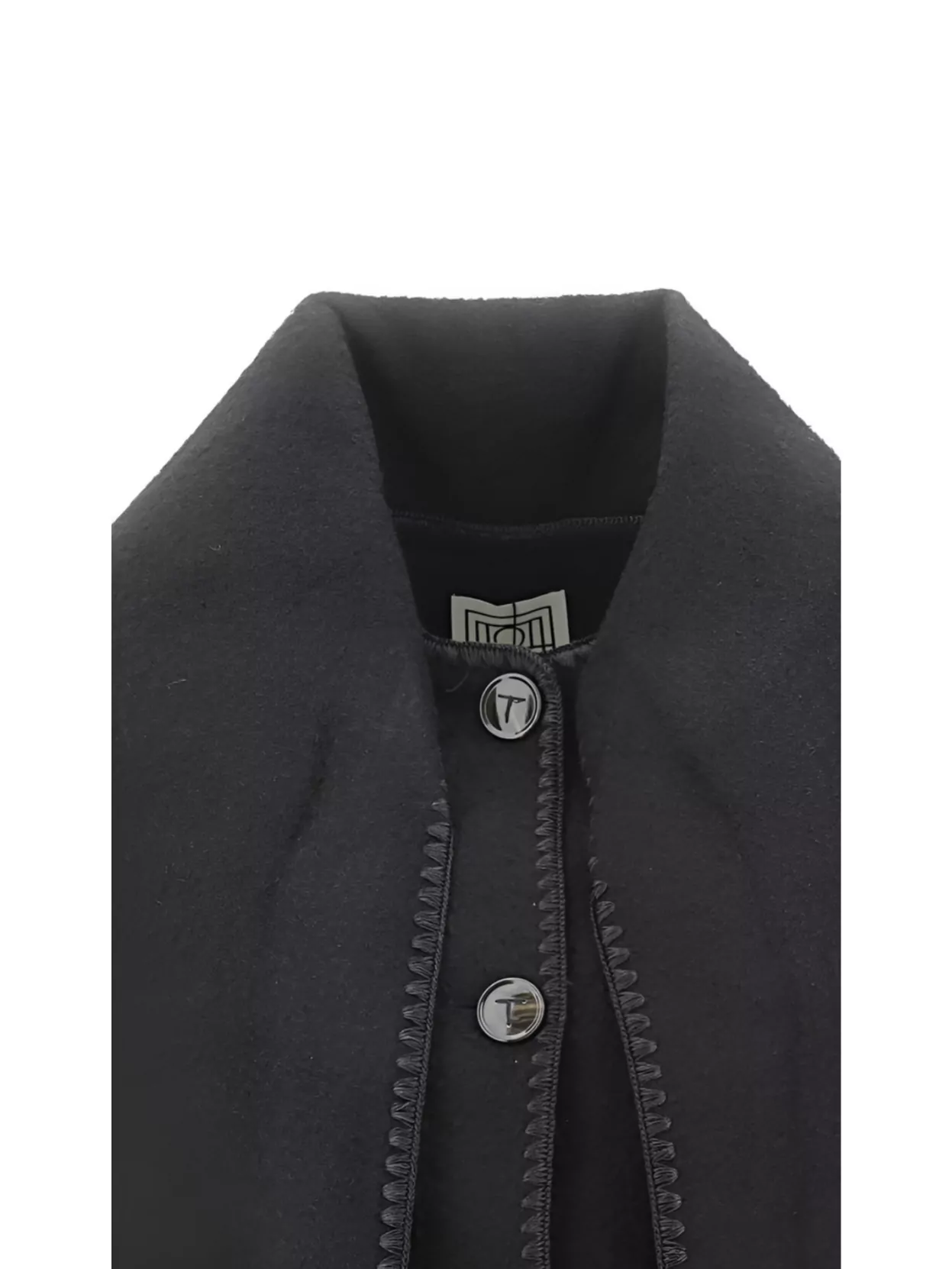 Totême Stitching Fringe Wide Sleeves Jacket