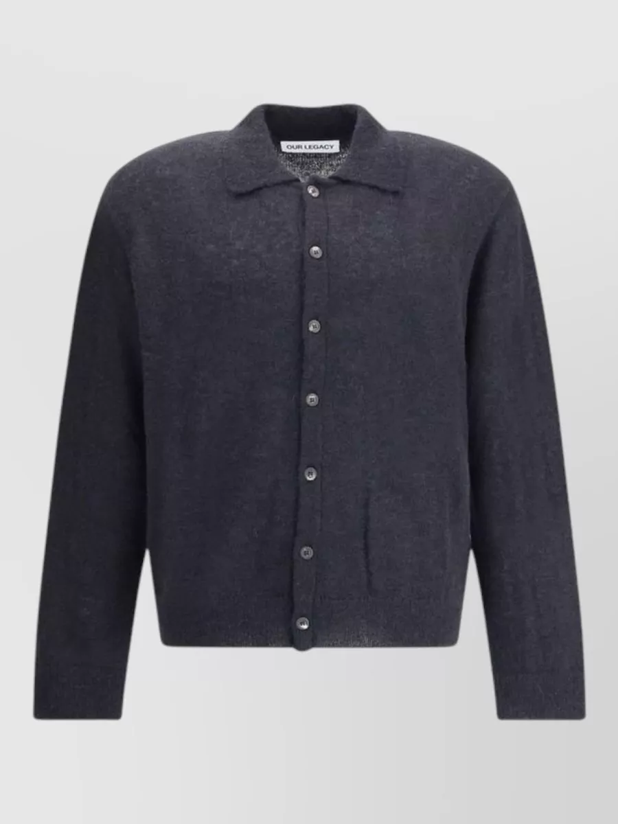 Our Legacy alpaca long-sleeve cardigan