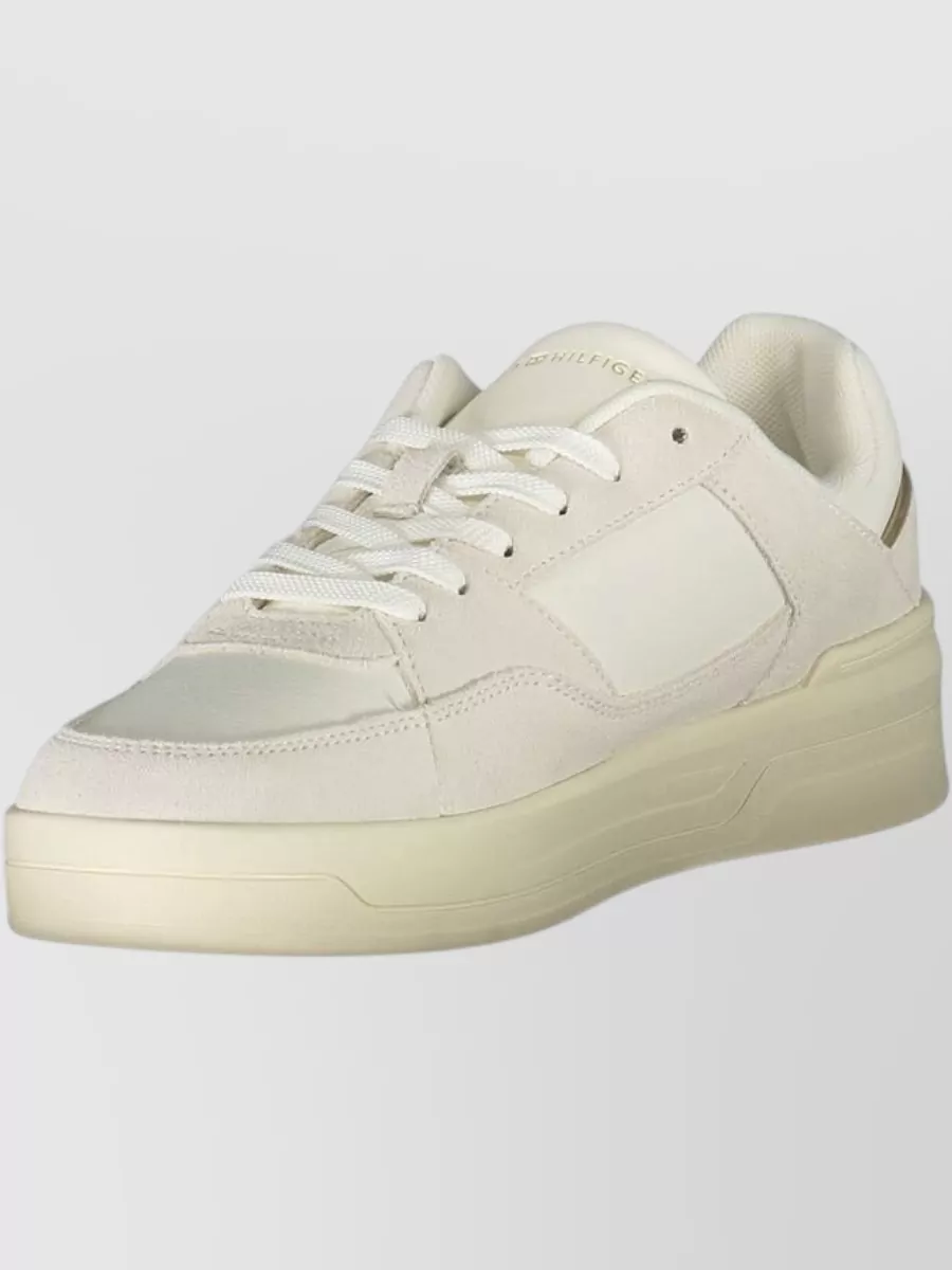 Tommy Hilfiger Polyester Lace-Up Sneakers