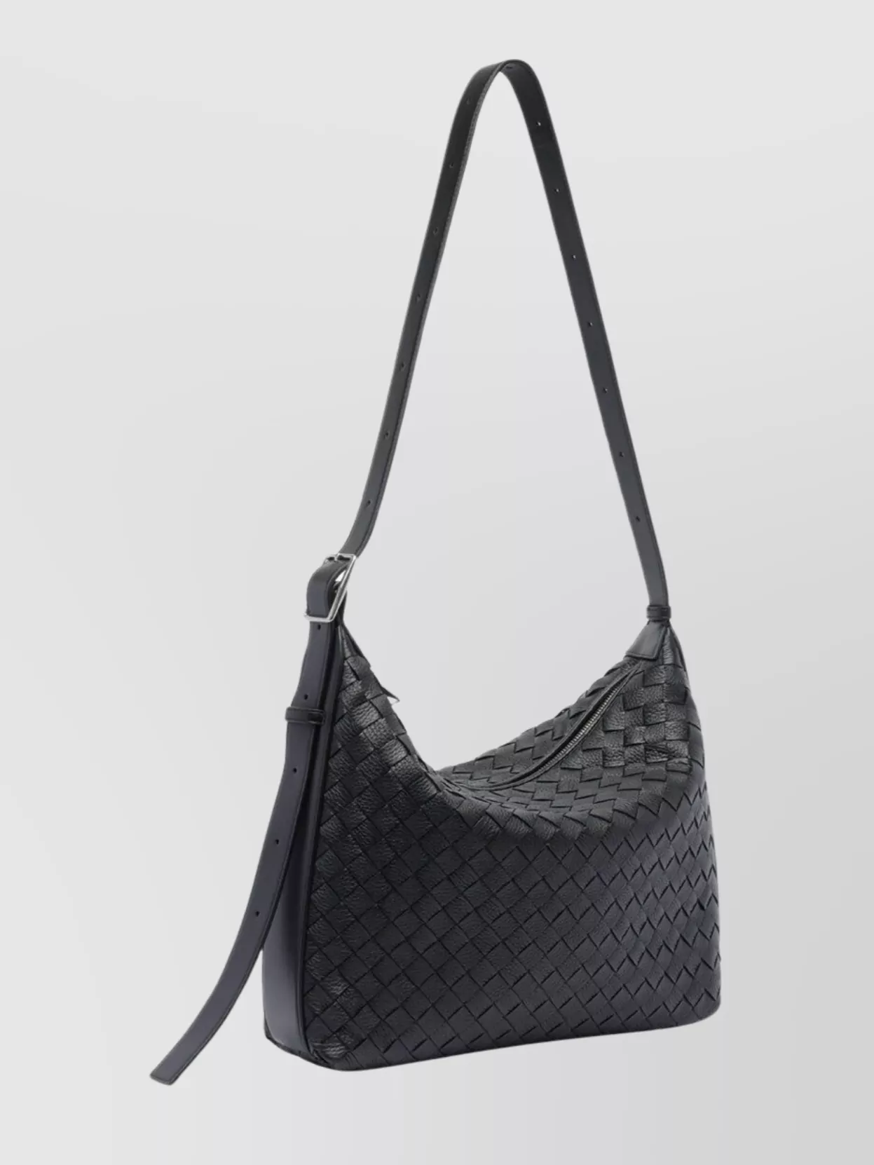 Bottega Veneta Rectangular Soft Woven Adaptable Shoulder Bag