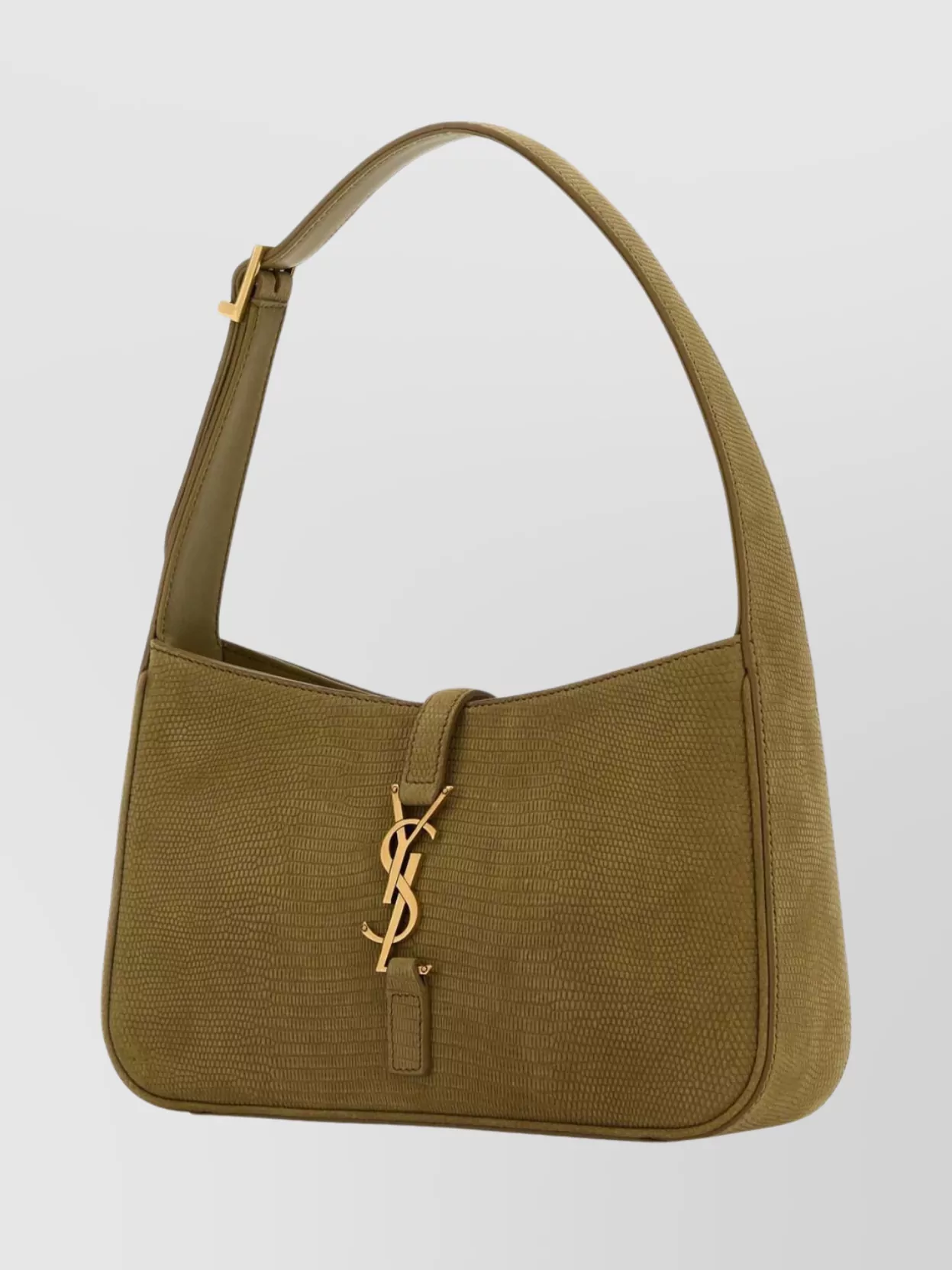 Saint Laurent Suede Le 5 A 7 Shoulder Bag