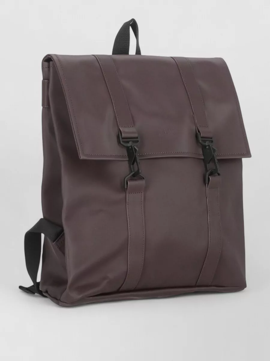 Rains Womens Technical Backpack Waterproof Adjustable Straps